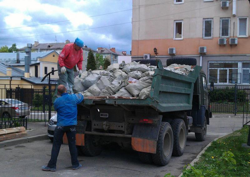Вывоз мусора из новостройки в Гусе-Хрустальном – ПроМусор, контейнеры, уборка и грузчики от 2247 руб